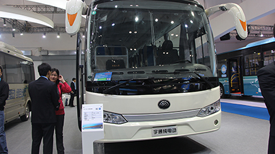 2015節(jié)能與新能源成果展 宇通ZK6115BEV1純電動客車